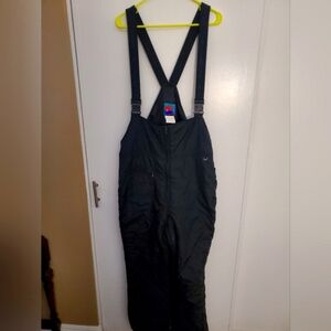 Black Snow Bib Overalls Like New XL